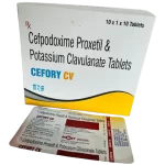 Cefory Cv (cefpodoxime proxetil & potassium clavulanate Tablets)