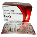 FazF (ferrous Ascorbate, folic acid & Zinc sulphate Tablets)