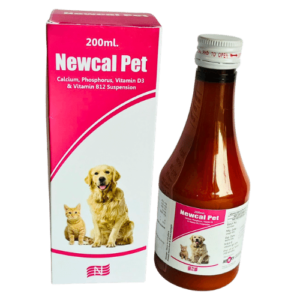 Newcal Pet (Calcium, Phosphorus, Vitamin D3 & Vitamin B12 Suspension)