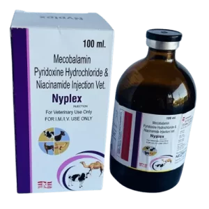 Nyplex injection (mecobalamin pyridoxine hydrochloride & niacinamide )