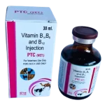 PTC vet. (vitamin B1, B6 and B12 Injection)